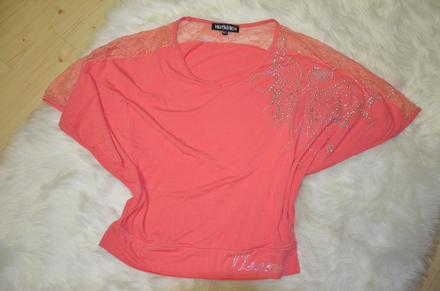 Oranžové dámske tričko, s