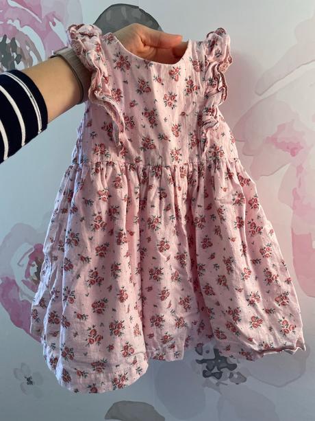 Nadychané šaty so spodničkou, h&m,92