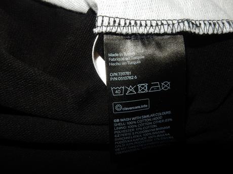 Mačka šaty/mikina s kapucňou, h&m,110