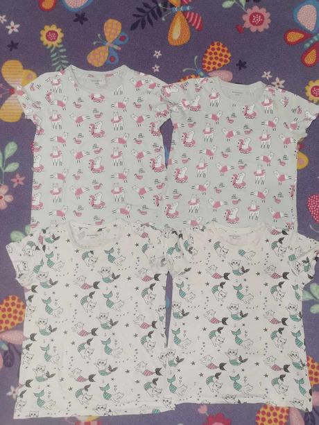 4x tričko s kr reserved, 158