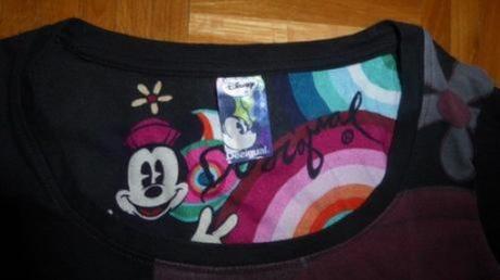 Desigual mickey stylove damske tricko s/m, desigual,s
