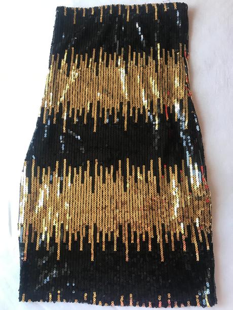 Flitrovane saty, amisu,36