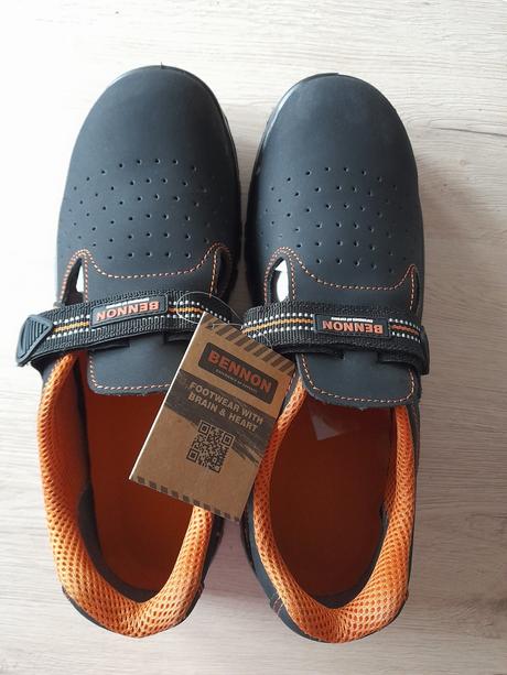 Pracovné topánky s oceľovou špičkou, 46