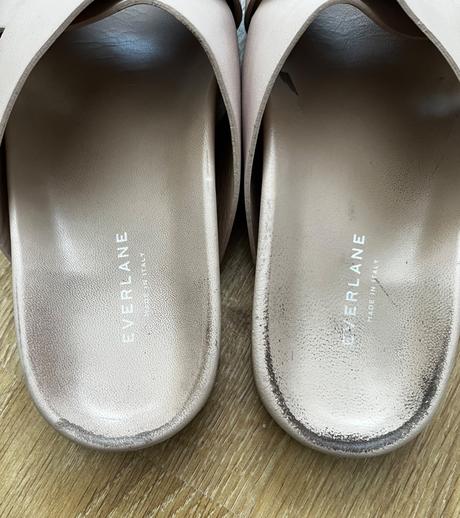 Kožené šľapky everlane, 40