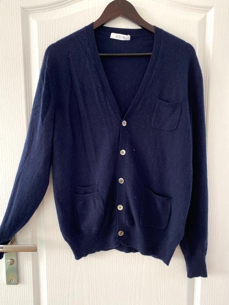 Kašmírový kardigan od luxusnej značky allude, l