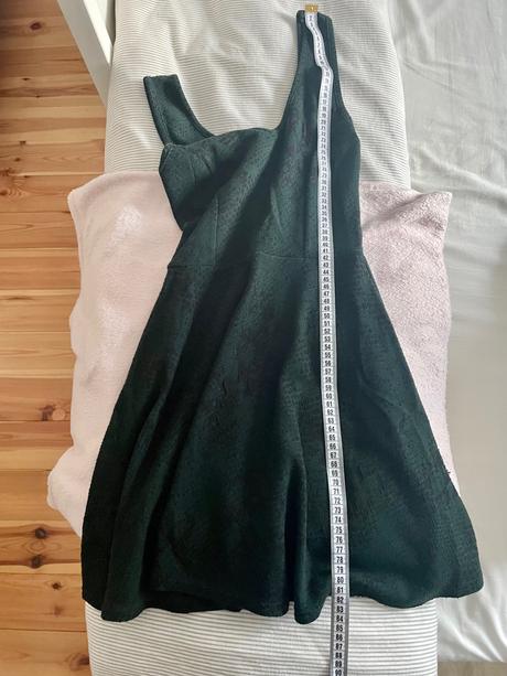 Tmavozelené šiatky topshop, topshop,34