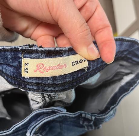 Elastické rifle s vysokým pasom, s