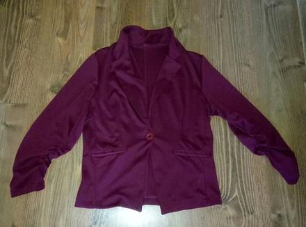 Dámske bordové sako, l