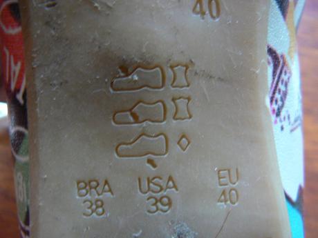 Farebné "pokreslené" topánky, 40