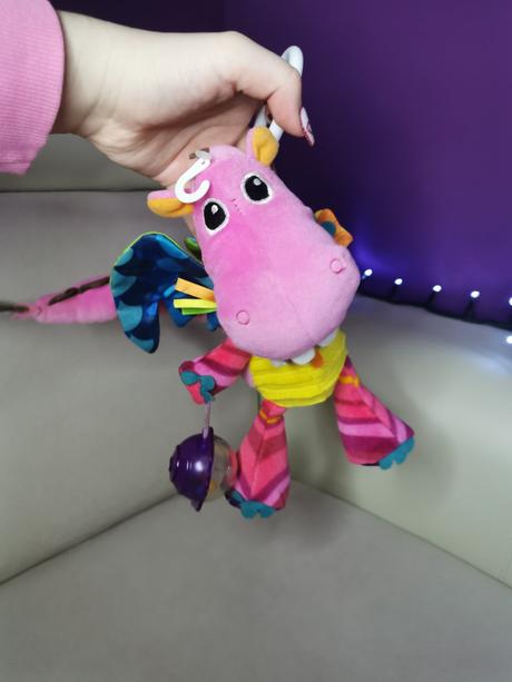 Lamaze závesná hračka drak, 