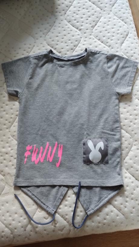 Písacie tričko funny bunny, funny bunny,104