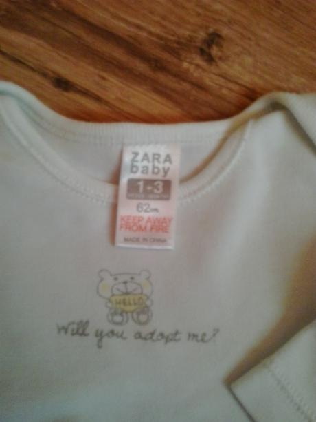 Body zara 2x oblečené, zara,62