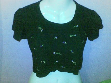 Tričko s výšivkami, xs