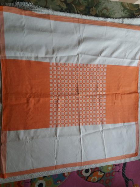 Retro obrus vianoce, 