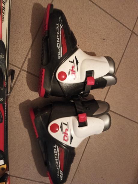 Detské lyže völkl, lyžiarky tecnopro (31 33), 