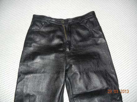 Kožené nohavice, s