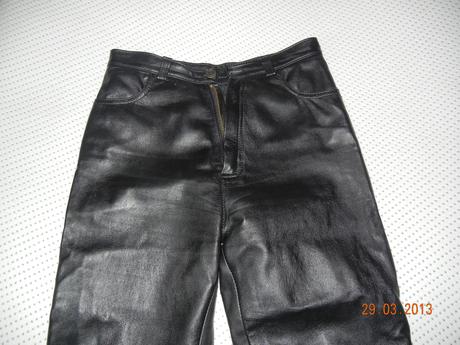 Kožené nohavice, s