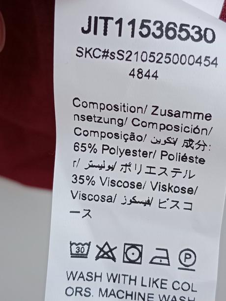 Tričko s ozdobnými gombíkmi, l