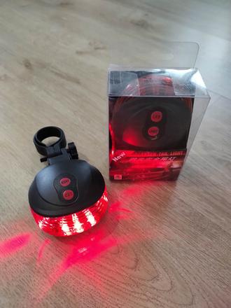 Laserové svetlo na bicykel, 