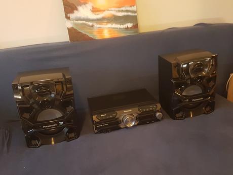 Hi fi veža/rádio zn.panasonic, panasonic