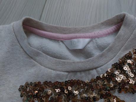 Pulover s flitrami, tesco,140