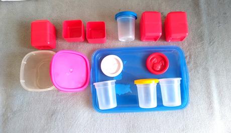 Nádoba pohár vrchnák miska cena spolu za všetko, 