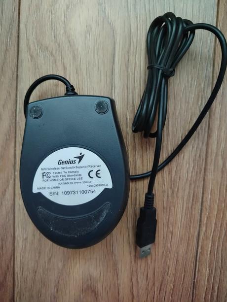 Usb receiver + nabíjačka, genius