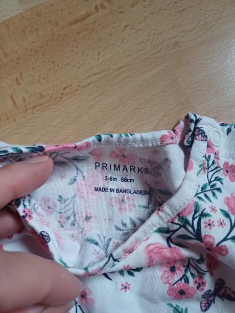2 letné overaly v.68 / 3-6 mes, primark,68