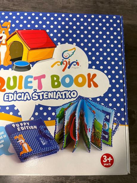 Piqipi interaktívna kniha šteniatko pc 50 eur, 