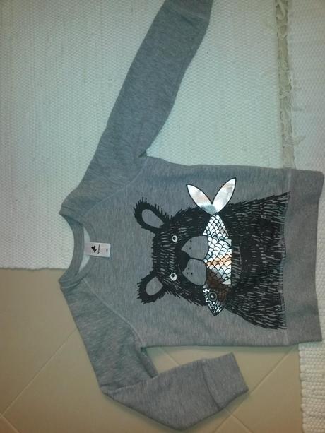 Mikina 1x oblečená, c&a,128