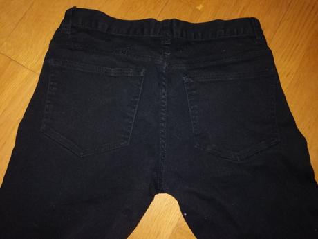 Čierne rifle, denim,30