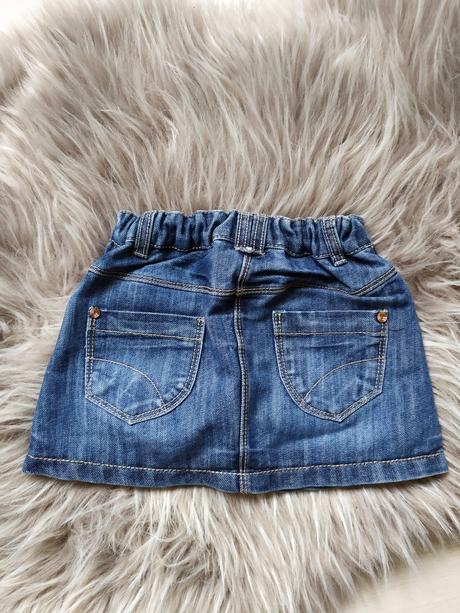 Riflová sukně jako nová, next,86