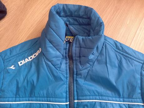 Detská bunda s čiapkou veľ. 146, diadora,146