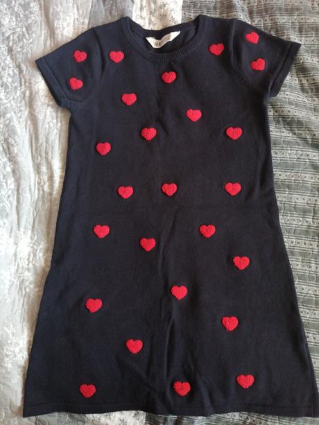 Pletené šaty, h&m,122