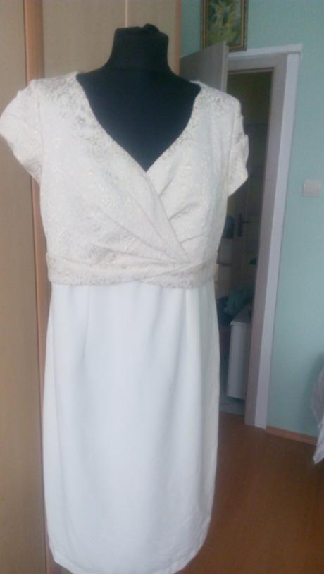 Splocenske šaty + bolerko, 46