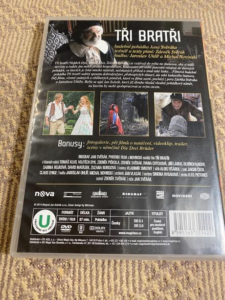 Dvd tři bratři dyk klus piškula,