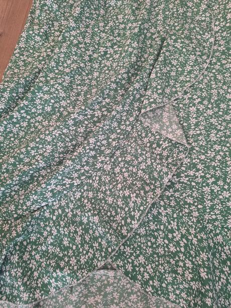 Letne kvetinové midi saty xl, xl