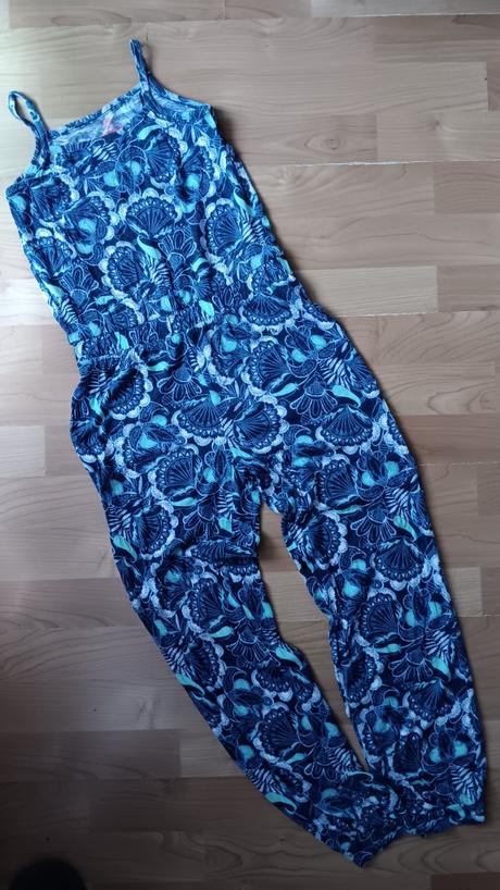 Letný nohavicový overal na ramienka, pepperts,140