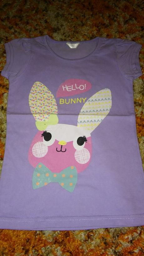 4 ks trička s kr. rukavom veľ. 2-4 roky, disney,98