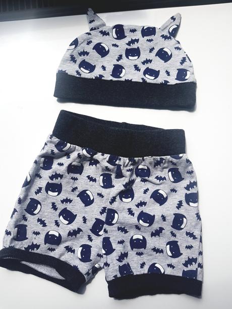 Šorky+čiapka batman 74, 74