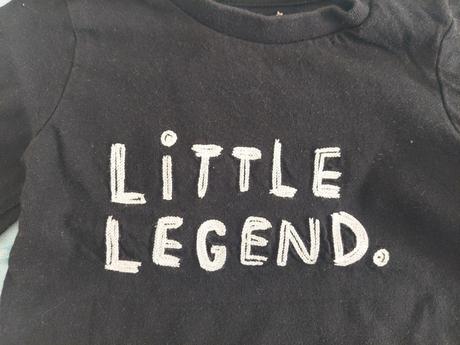 Little legend čierne tričko zn.fred flo veľ.80, f&f,80