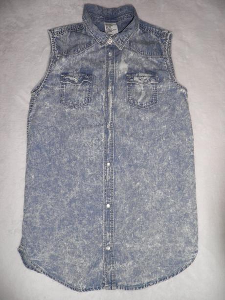 Pekná predĺžená košieľka, h&m,140