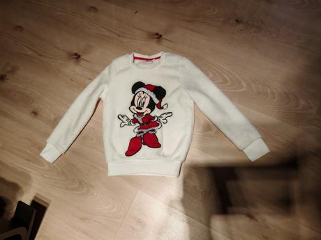 Teplá makkucka mikina minnie 110/116, 110