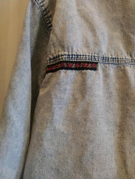 Pánska riflová modrá košeľa, chica style, xl, xl