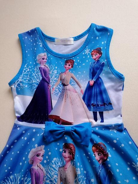 Elsa, anna princeznovské šaty frozen veľ.120, 