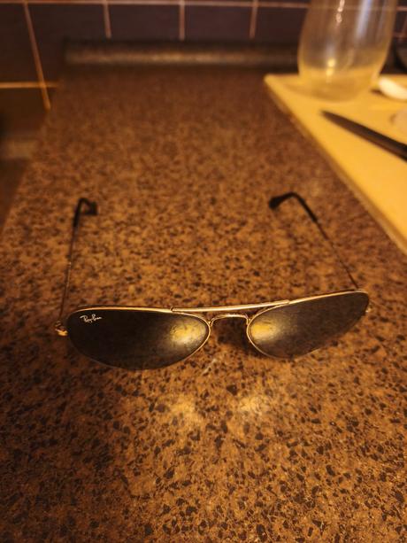 Slnečné okuliare ray-ban aviator pánske, ray-ban