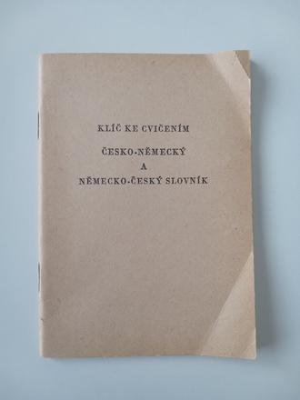 Česko-nemecký slovník a kľúč, 