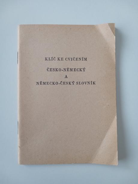 Česko-nemecký slovník a kľúč, 