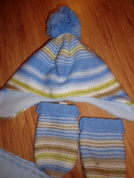 Súprava čiapka a rukavice, next,86