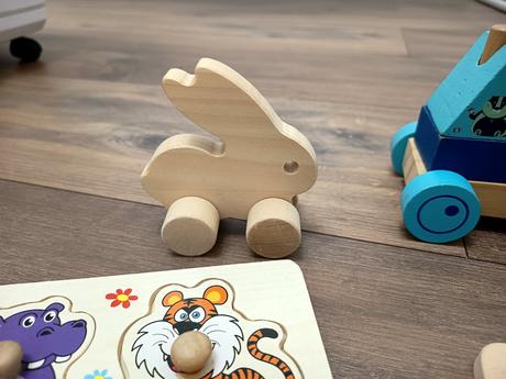 Drevené hračky pre najmenších, 